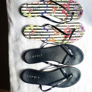 🏝3for$25 Esprit Flip Flops